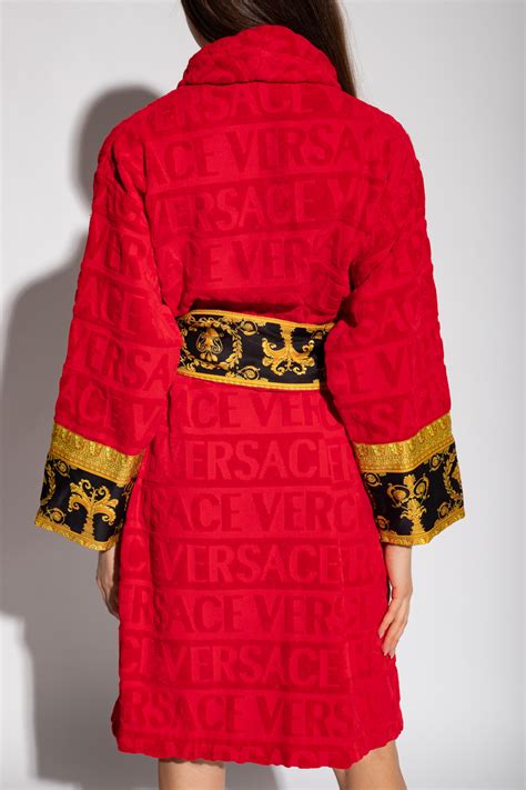 versace personalized bathrobe|versace bathrobes.